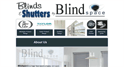 Desktop Screenshot of blindspace.co.za